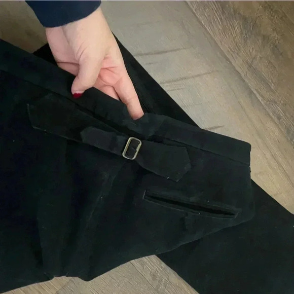 Vintage Ralph Lauren Velvet Straight Leg Pants - Picture 6 of 9